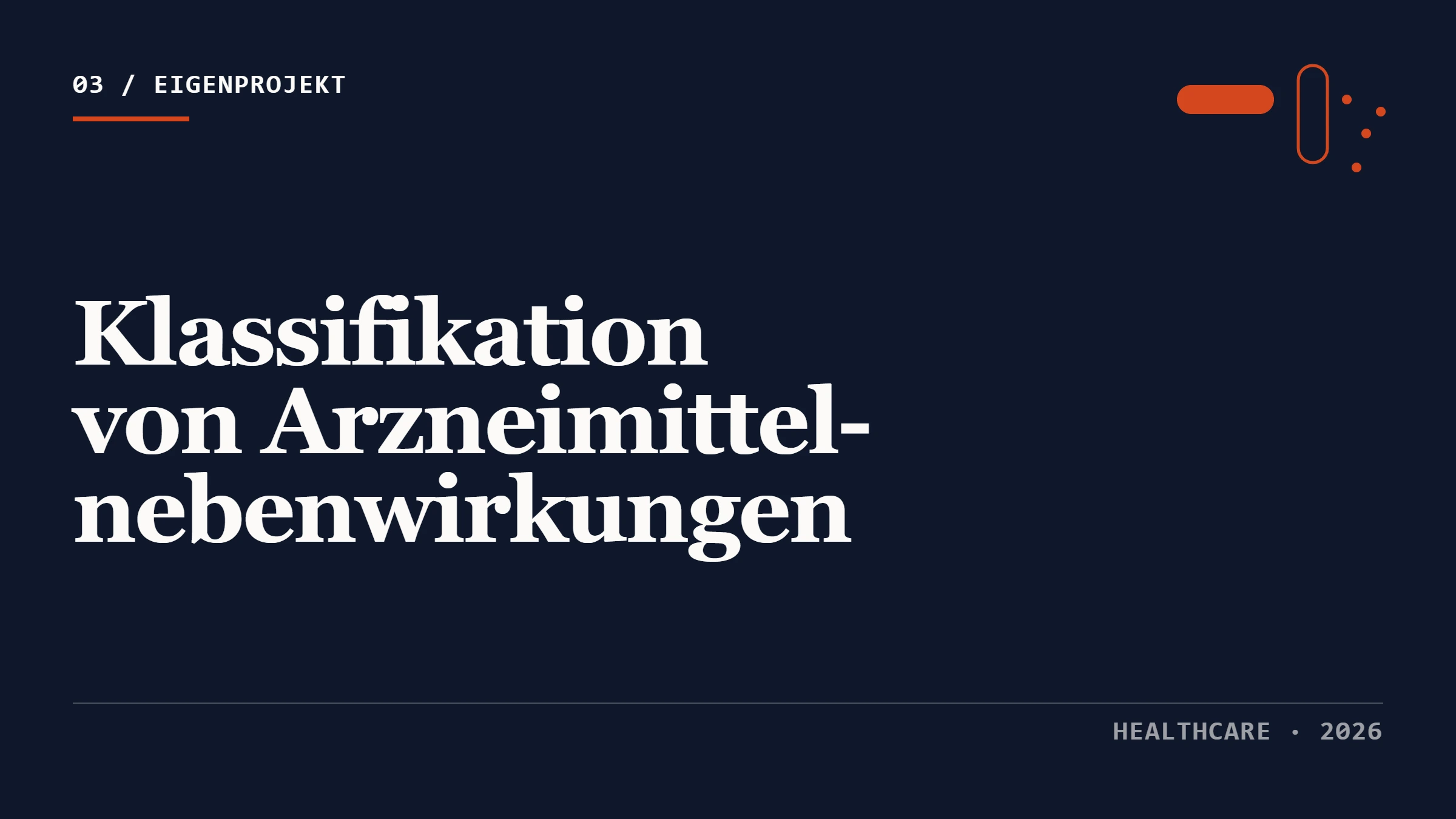 Thumbnail Pharmazeutische Nebenwirkungs-Klassifikation mit gestapelten Klassifikationsbalken